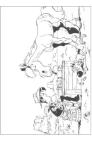 Lucky Luke kleurplaat 39